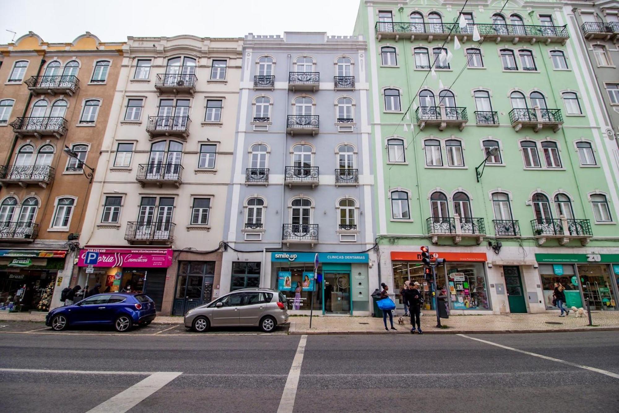 Arroios - Fourth Floor Apartment Lisboa Ngoại thất bức ảnh